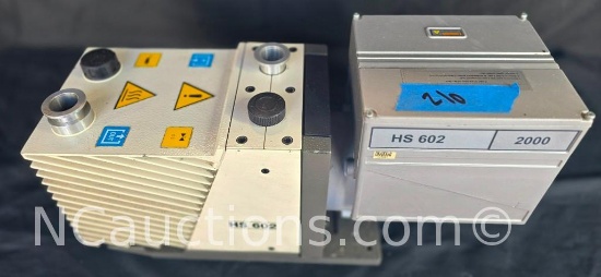 Agilent Technologies / Varian HS 602 Dual Stage Rotary Vane Pump Untested