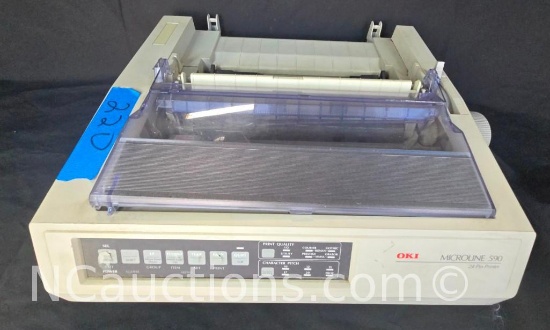 Okidata Microline 590/n Dot Matrix Printer 24 pin print head