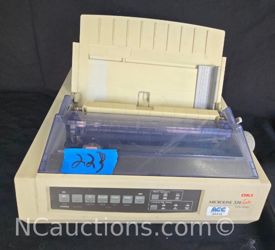 MICROLINE 320 Turbo Mono Dot Matrix Okidata Microline 320 9 Pin Printer