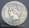 1923 Silver Peace Dollar 90% Silver Coin