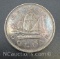1949 Canadian Dollar 80% Silver Coin 23 Grams