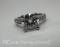 Sterling Silver Moissanite Diamond Ring 3 Grams Size 5