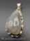 Sterling Silver Rutilated Quartz Pendant 4 Grams