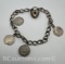 Sterling Silver Canadian Coin Bracelet 17 Grams