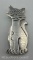 Mexico Sterling Silver Cat Pin Brooch 15 Grams TR-80