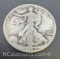 1942 Walking Liberty 90% Silver Half Dollar Coin 12 Grams
