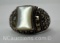 Sterling Silver Mother Of Pearl Ring 8 grams Size 8