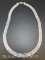 Sterling Silver Herringbone Chain Necklace 30 Grams