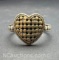 Sterling Silver Heart Ring 3 Grams Size 10