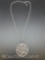 Sterling Silver Dreamcatcher Pendant Necklace 5 Grams