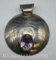 Sterling Silver Purple Amethyst Pendant 16 Grams