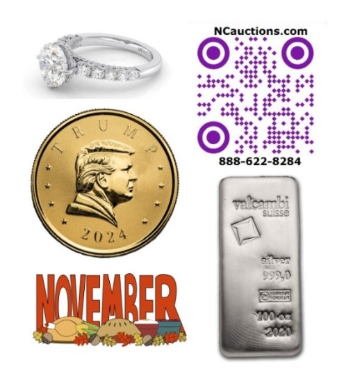 2025 November Fine Coin & Jewelry Auction