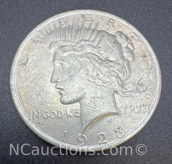1923 Silver Peace Dollar 90% Silver Coin 26 Grams