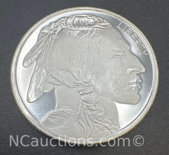 1 Troy Oz .999 Fine Silver Buffalo Bullion Coin
