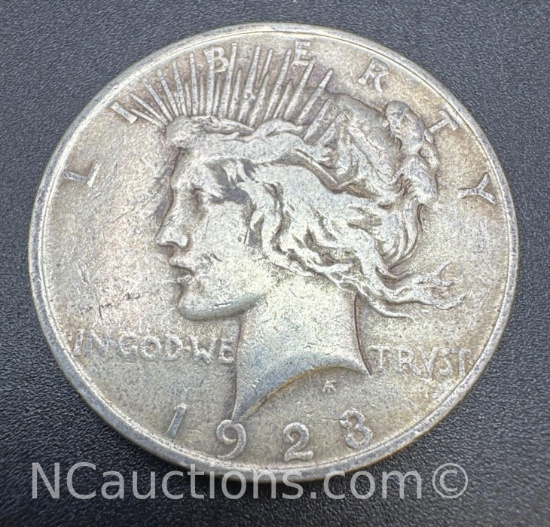 1923 Silver Peace Dollar 90% Silver Coin