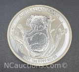 2021 Australian Koala 1 Troy Oz .999 Fine Silver Bullion Coin
