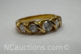 14k Gold Plated Ring 2 Grams Size 7