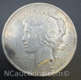 1922-D Silver Peace Dollar 90% Silver Coin 26 Grams