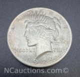 1924 Silver Peace Dollar 90% Silver Coin 26 Grams