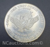 1981 US Assay 1 Troy Oz .999 Fine Silver Bullion Coin