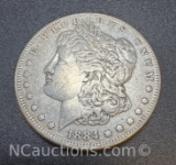 1884 Morgan Silver Dollar 90% Silver Coin 26 Grams
