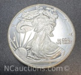 1/2 Oz .999 Fine Silver Walking Liberty Bullion Coin