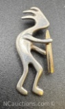 Sterling Silver Native American Kokopelli Pendant