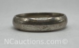 Sterling Silver Band Ring 4 Grams Size 10