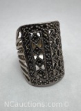 Sterling Silver Ring 8 Grams Size 6
