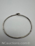 Sterling Silver Hook Bracelet 5 grams