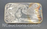 1 Troy Oz .999 Fine Silver Congratulations A New Baby Bullion Coin