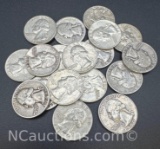 90% Silver Washington Quarters 111 Grams