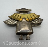 Sterling Silver Angle Pendant 8 Grams