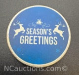 SMI 1 Troy Oz .999 Fine Silver Season Greeting Bullion Coin