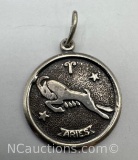 BEAU Sterling Silver Aries Pendant 2 Grams