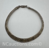 Sterling Silver Bracelet 6.5 Grams