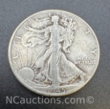 1945 Walking Liberty 90% Silver Half Dollar Coin 12 Grams
