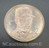Jeff Bagwell 1 Troy Oz .999 Fine Silver Bullion Coin