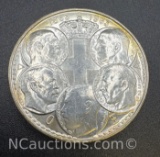 1963 Greece 30 Drachmas 90% Silver Coin 17 Grams