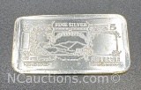 5 Grams .999 Fine Silver Bullion Bar