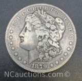 1879-S Morgan Silver Dollar 90% Silver Coin 26 Grams