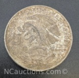 1968 Mexico Olympic 25 Pesos 70% Silver Coin 22 Grams