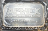 APMEX 1 Troy Oz .999 Fine Silver Bullion Bar