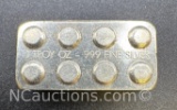 1 Troy Oz .999 Fine Silver LEGO Block Bullion Bar