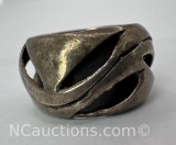 Mexico Sterling Silver Ring 4 Grams Size 6.5