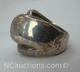 Sterling Silver Ring 15 grams Size 5