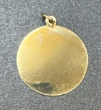 14k Gold Pendant 2 Grams
