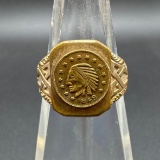 Indian Head Ring 6 Grams Size 10.5