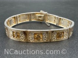 Vintage Sterling Silver Bracelet 25 Grams