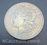 1921-D Morgan Silver Dollar 90% Silver Coin 26 Grams